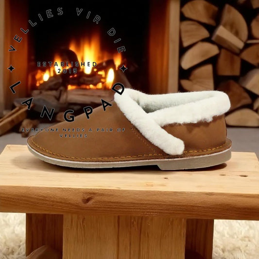 Natural Wool Slippers